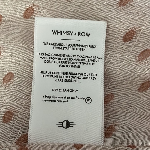 Blush Polka Dot Blouse - Picture 12 of 15